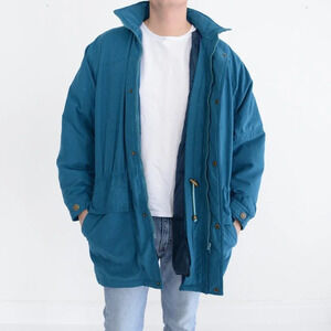 Vintage Nadarlong Deep Teal Winter Jacket Y2K  ~XLarge